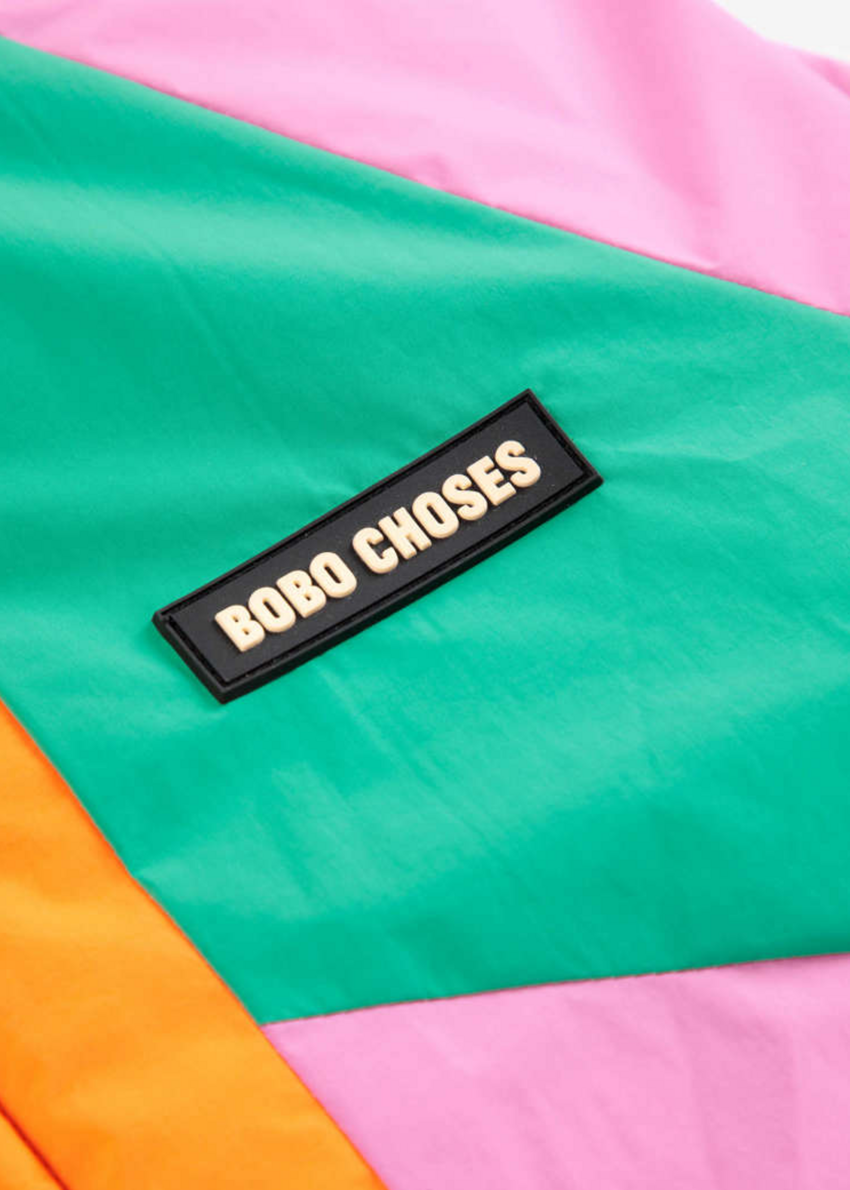 Bobo Choses Almost Moiree all over reversible anorak pink - Bobo Choses
