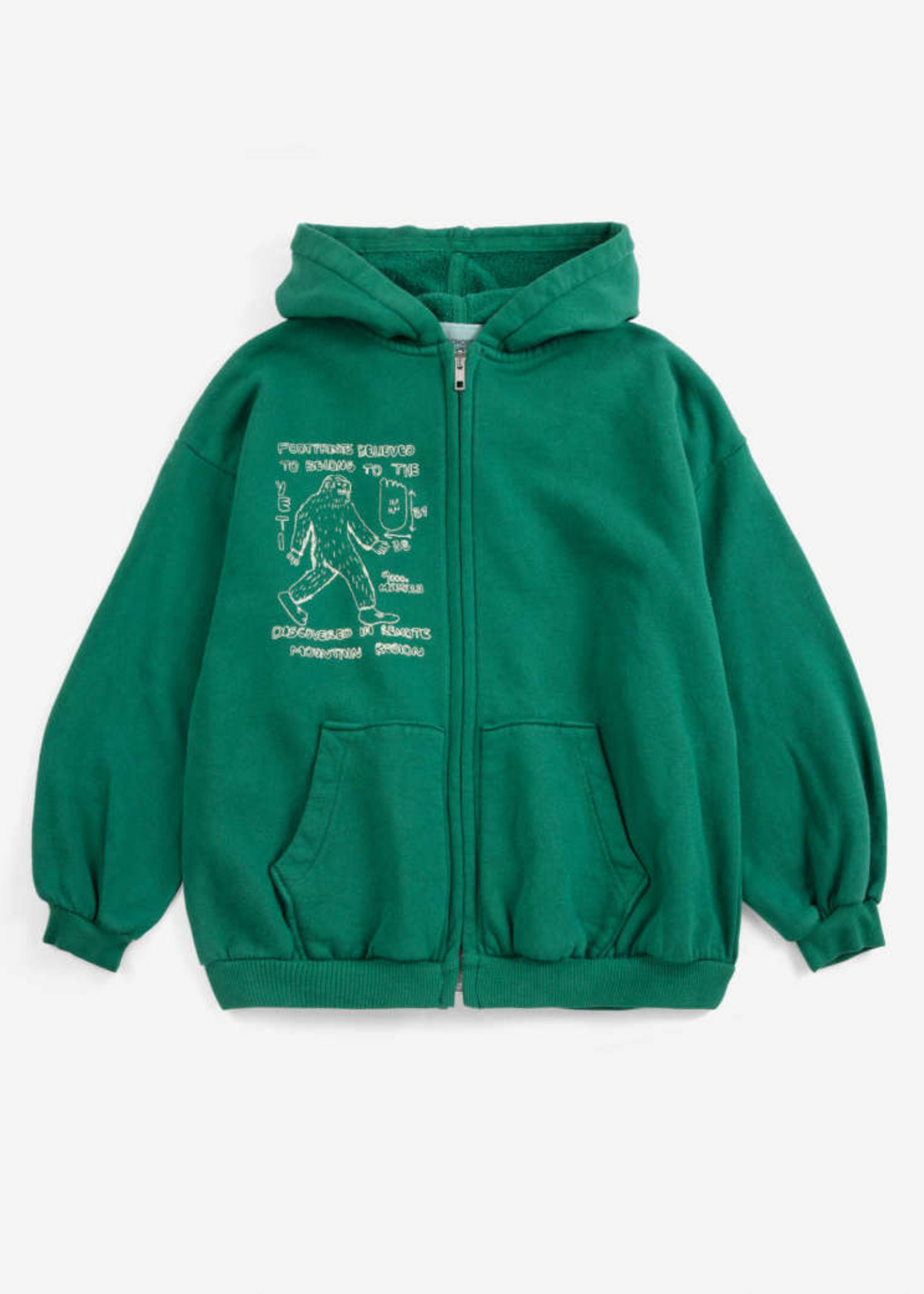 Bobo Choses Mr Footisch zipped hoodie - Bobo Choses