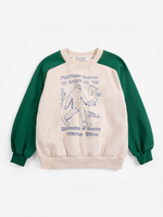 Bobo Choses Mr Footisch raglan sweatshirt - Bobo Choses