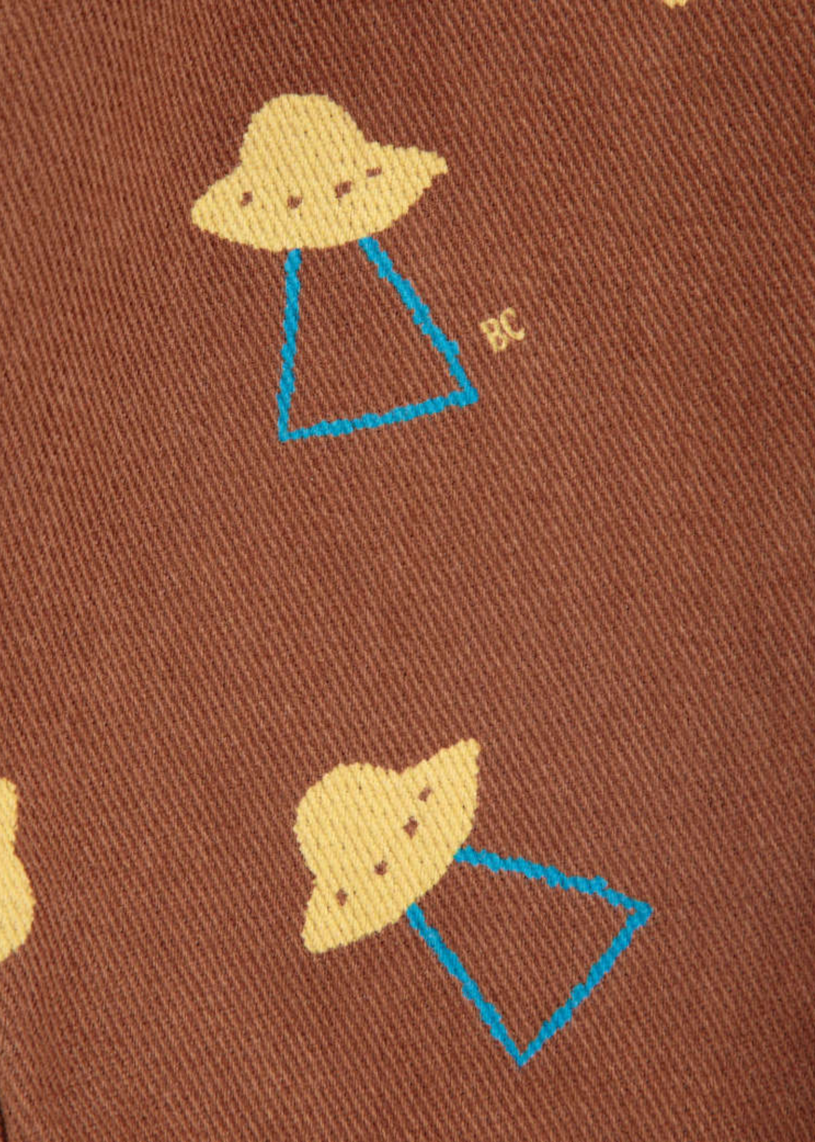 Bobo Choses Pixel abduction all over woven pants - Bobo Choses