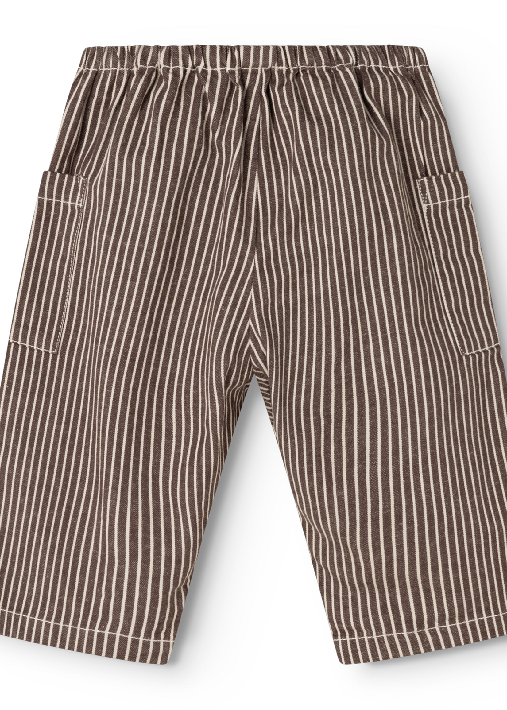 Marmar Copenhagen Panto soft denim bottoms | Dark brownie stripe - Marmar