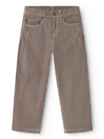 Marmar Copenhagen Pando soft denim bottom | Dark brownie stripe - Marmar