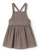 Marmar Copenhagen Sanne soft denim dress | Dark brownie stripe - Marmar