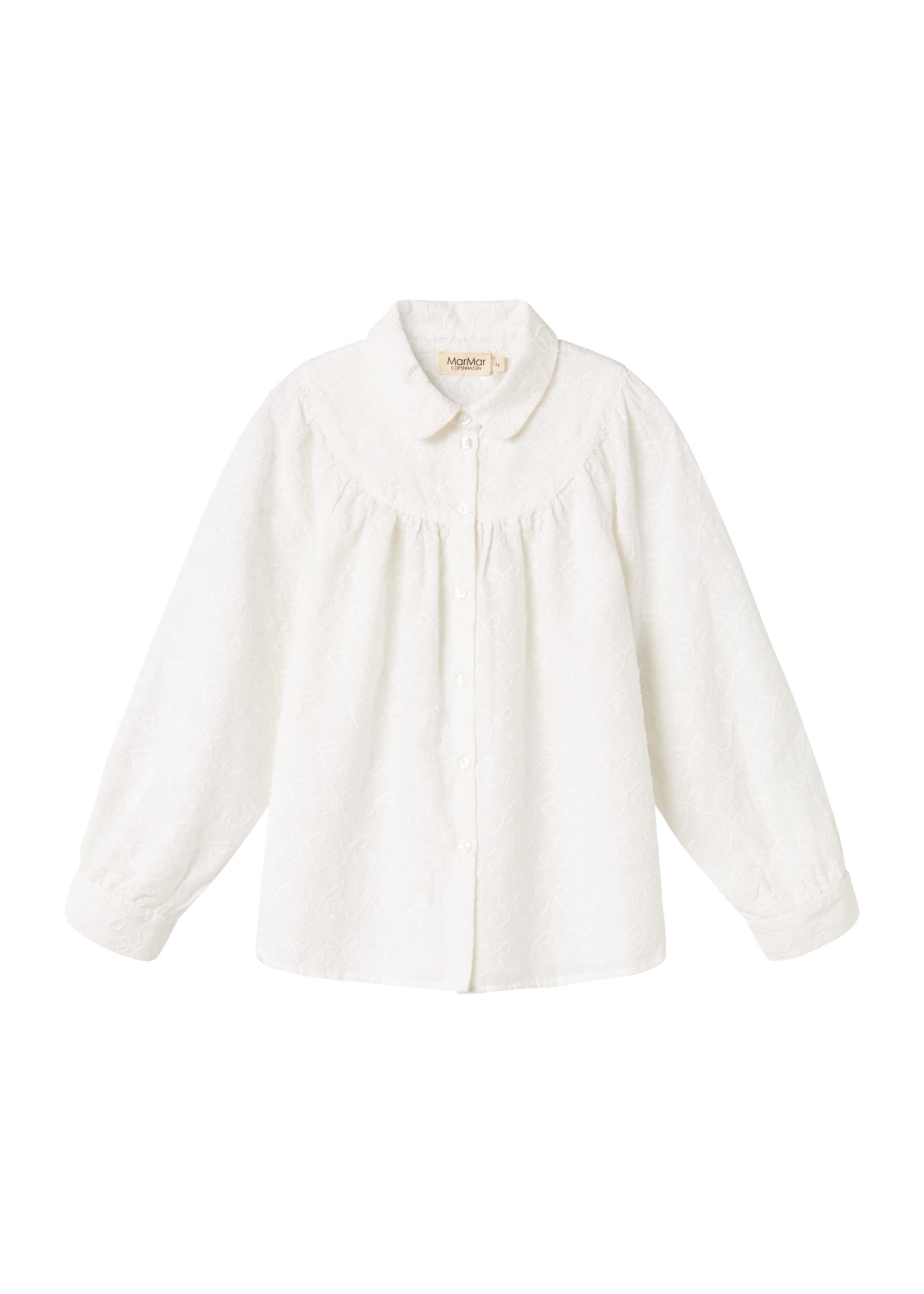 Marmar Copenhagen Trissa delicate cotton top | White - Marmar