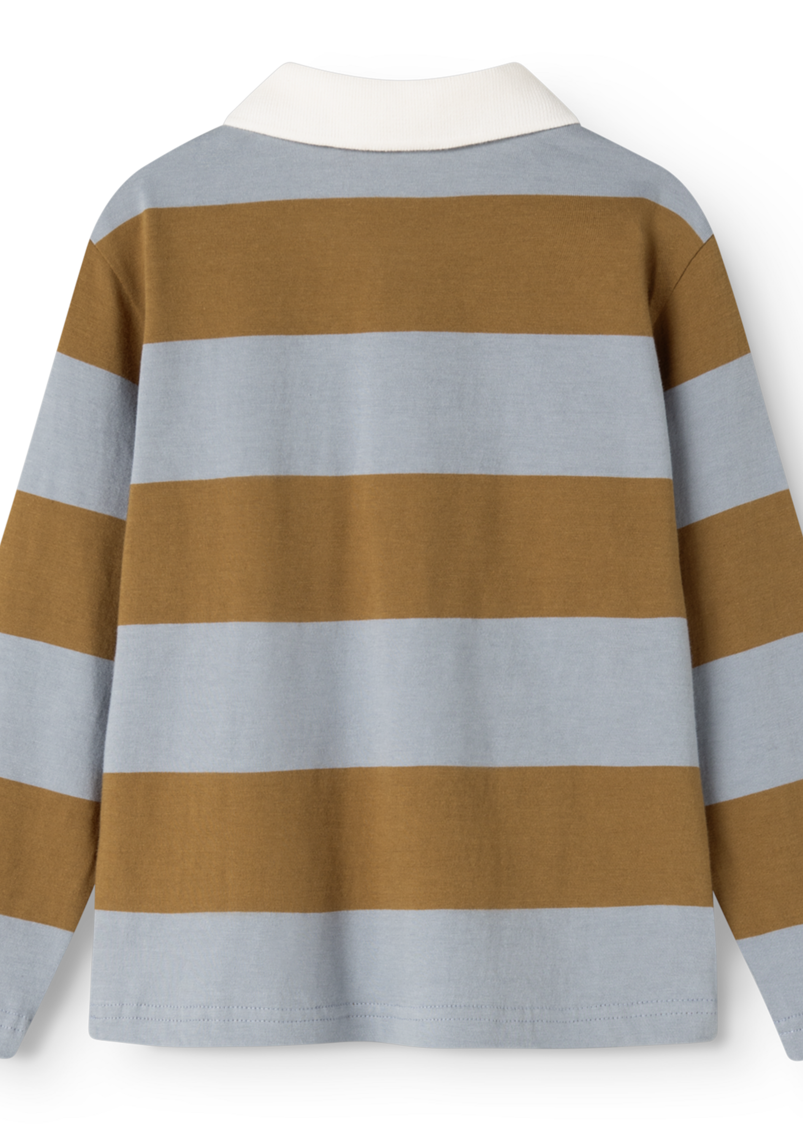 Marmar Copenhagen Tad polo  LS monson blue  stripes - Marmar