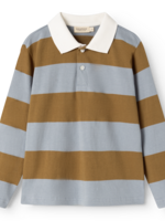 Marmar Copenhagen Tad polo  LS monson blue  stripes - Marmar