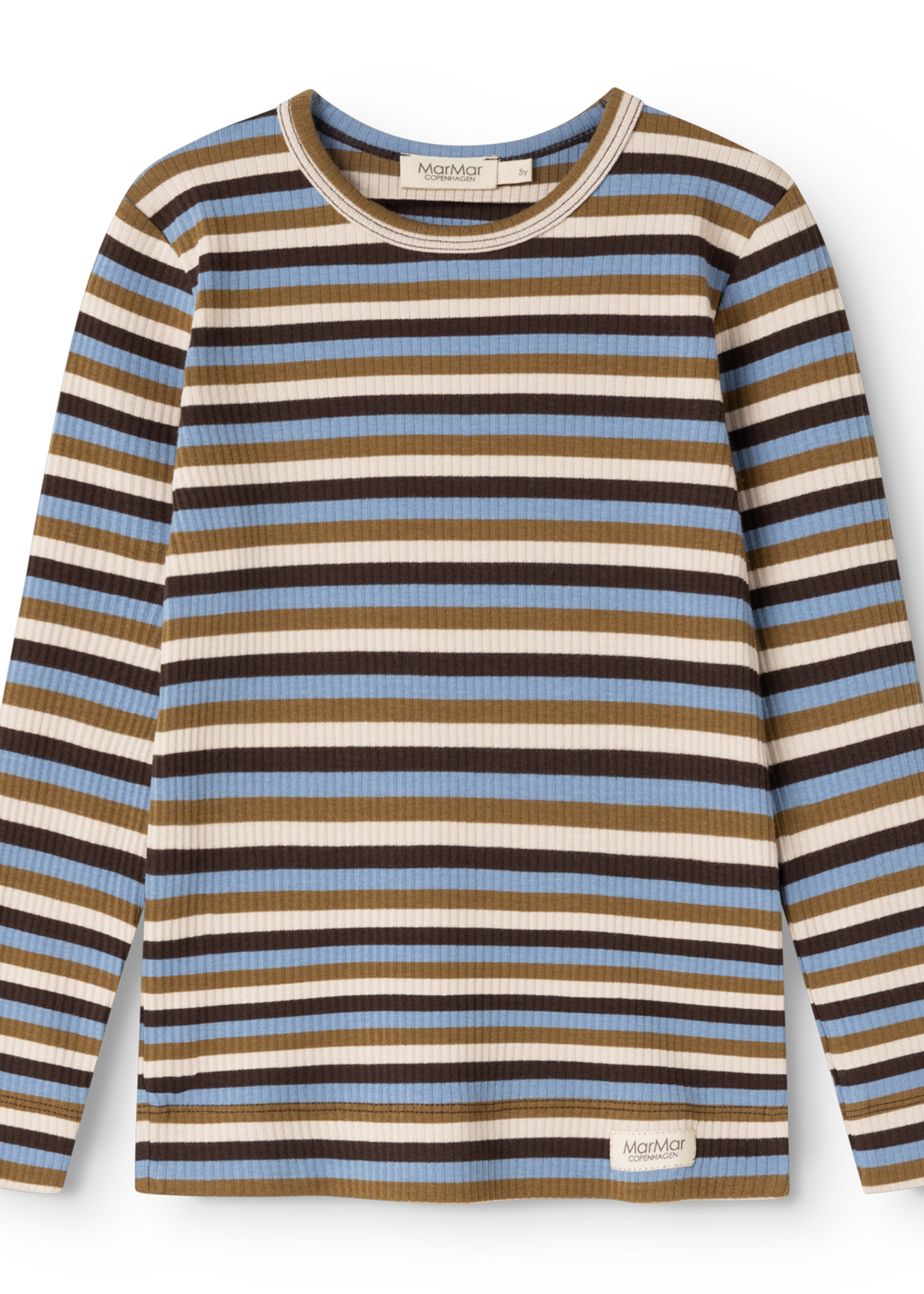 Marmar Copenhagen Plain tee LS  stripes - Marmar