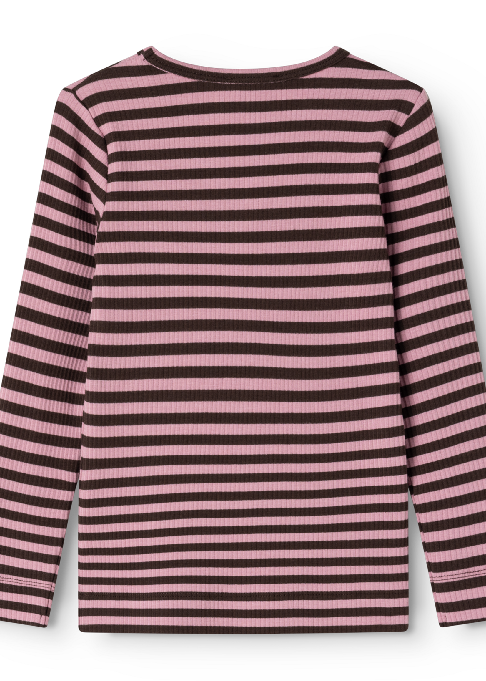 Marmar Copenhagen Plain tee LS Heather stripes - Marmar