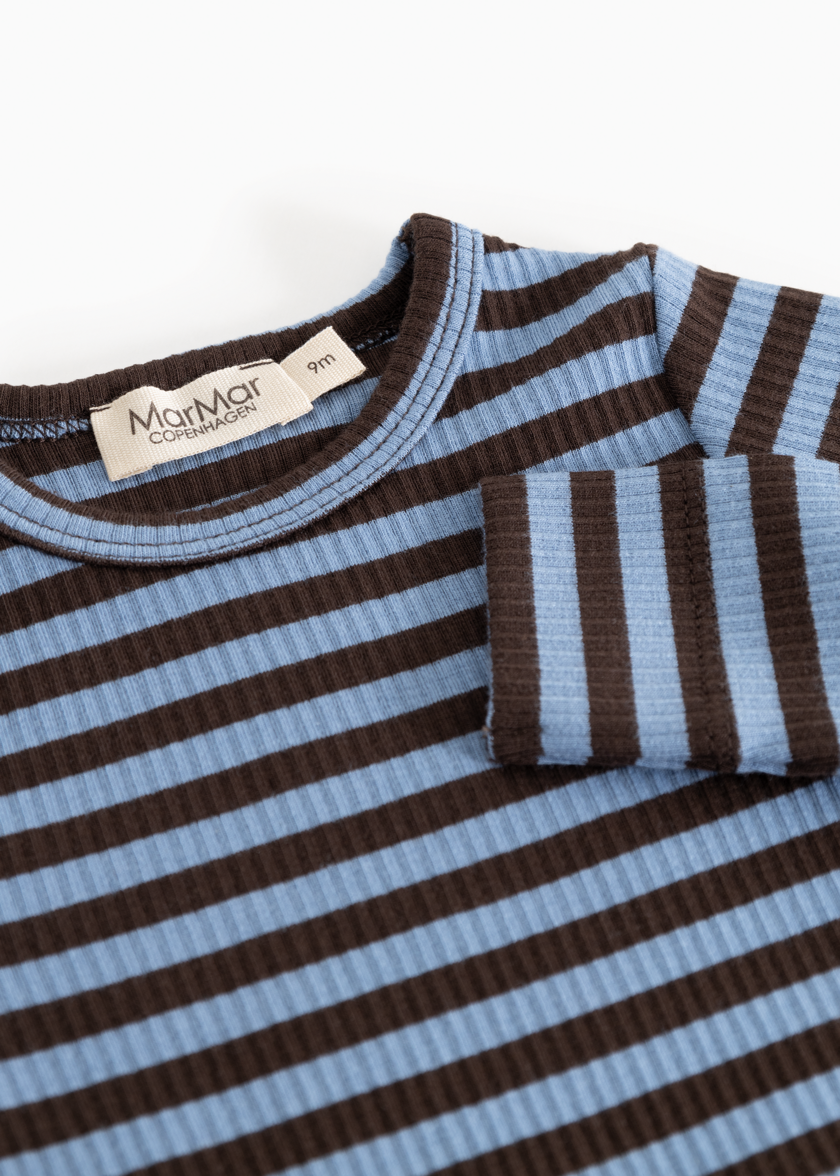 Marmar Copenhagen Plain body LS Blue heaven stripes - Marmar