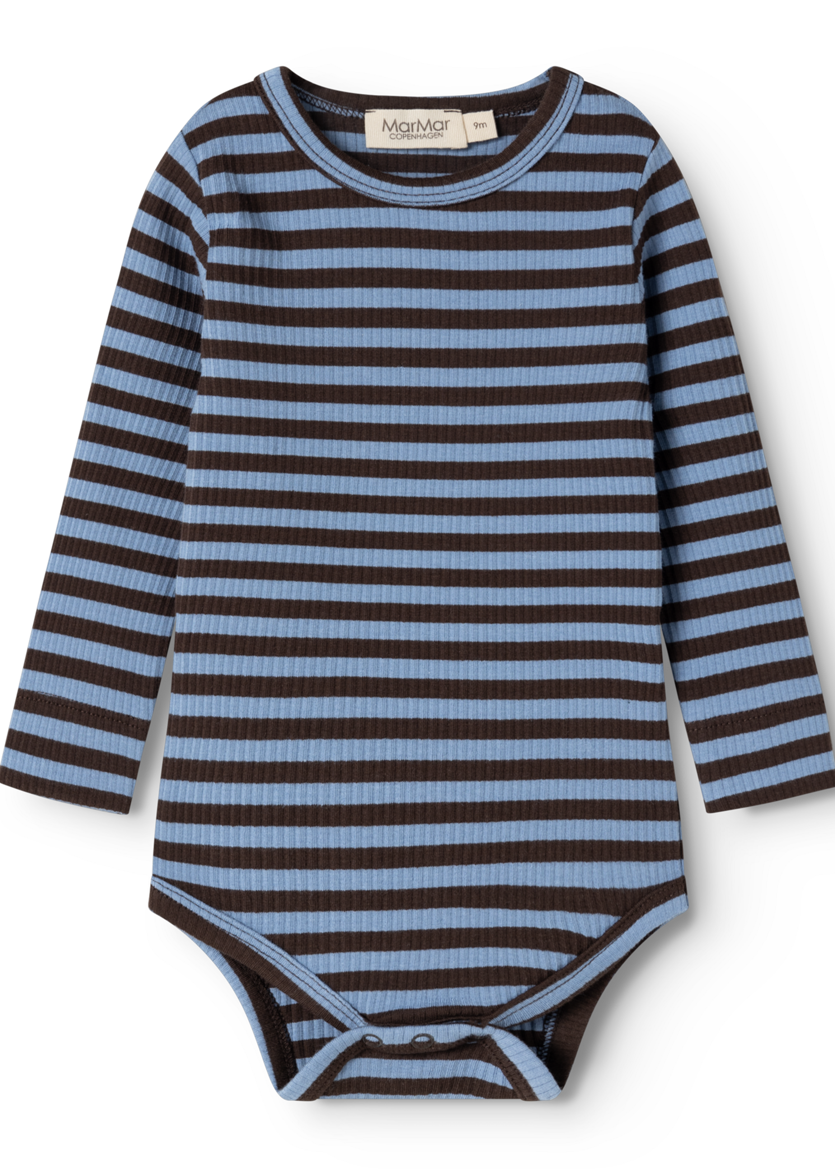Marmar Copenhagen Plain body LS Blue heaven stripes - Marmar