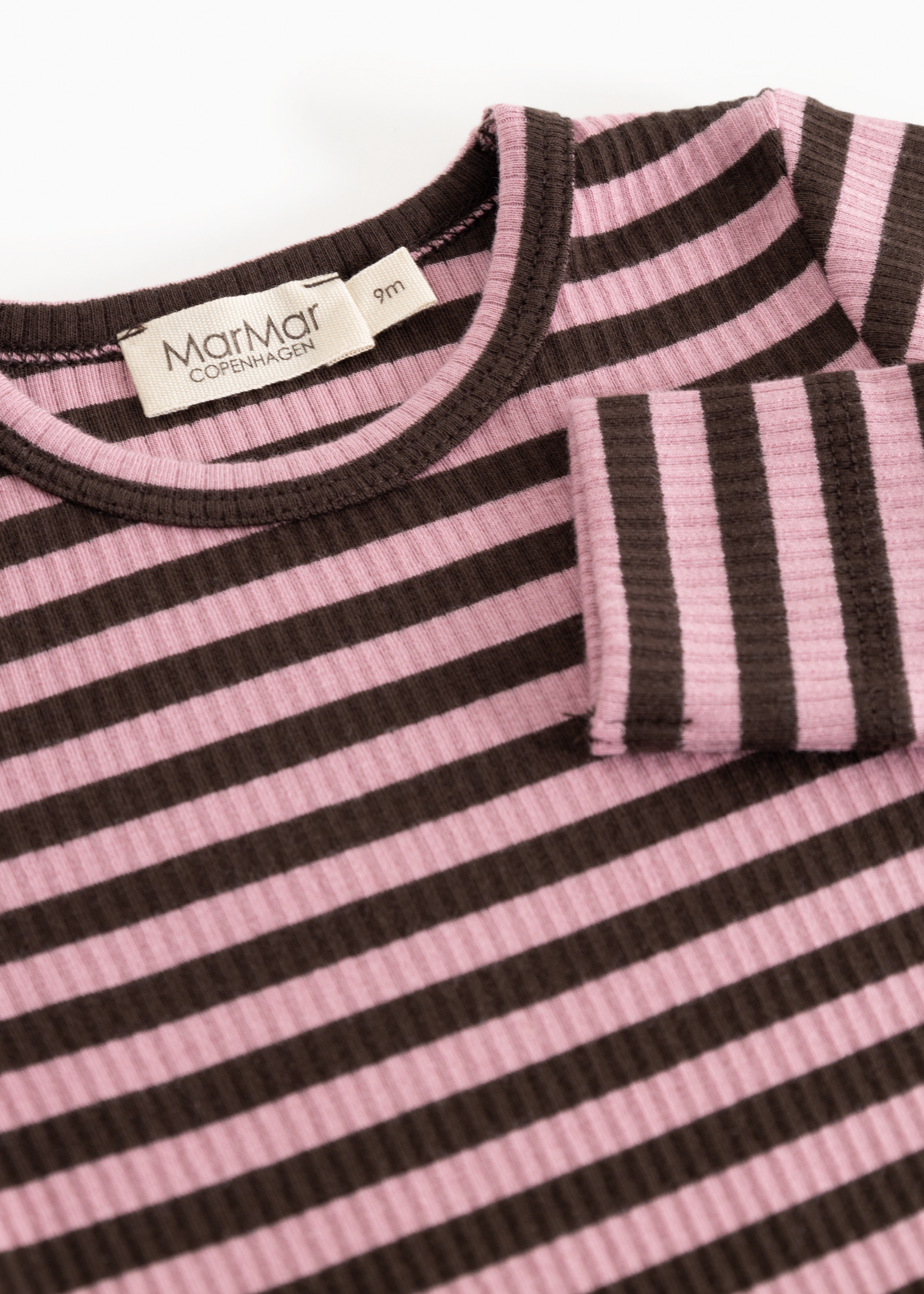Marmar Copenhagen Plain body LS Heather stripes - Marmar