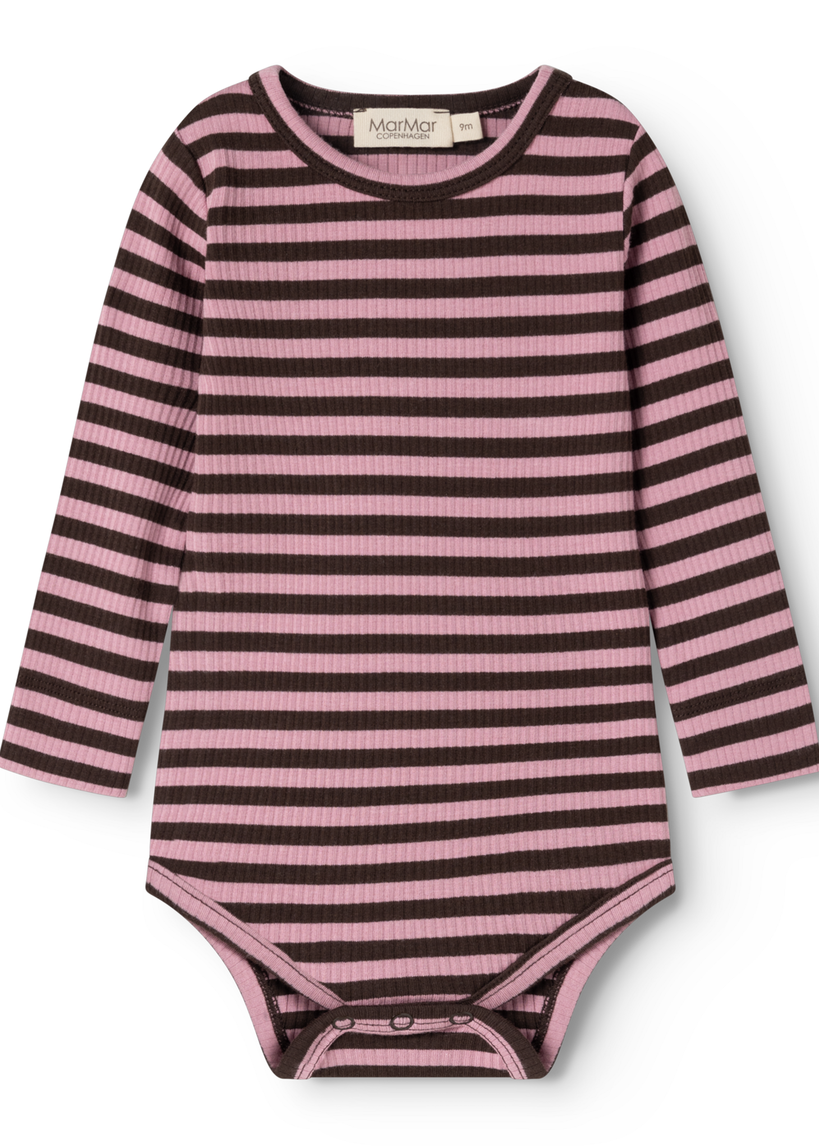 Marmar Copenhagen Plain body LS Heather stripes - Marmar
