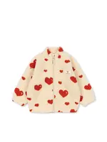 Konges Slojd Jody teddy jacket Coeur amore - Konges Slojd