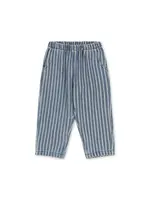 Konges Slojd Magot pants Tricolore Blue - Konges Slojd
