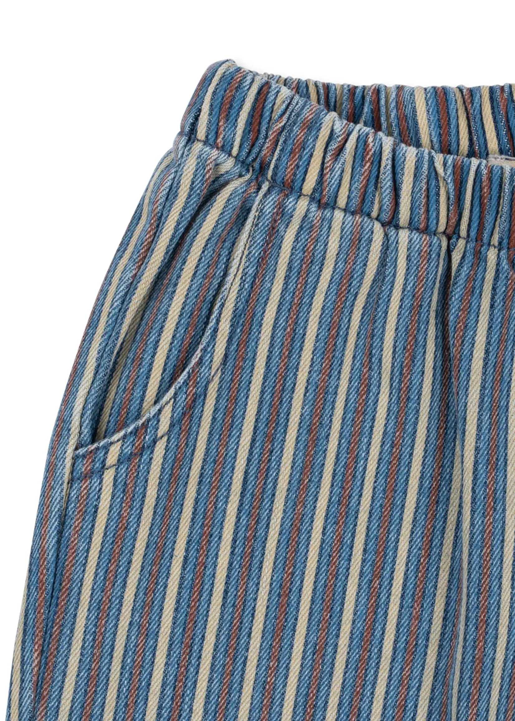 Konges Slojd Magot pants Tricolore Blue - Konges Slojd