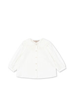 Konges Slojd Rilo collar shirt optic white - Konges Slojd