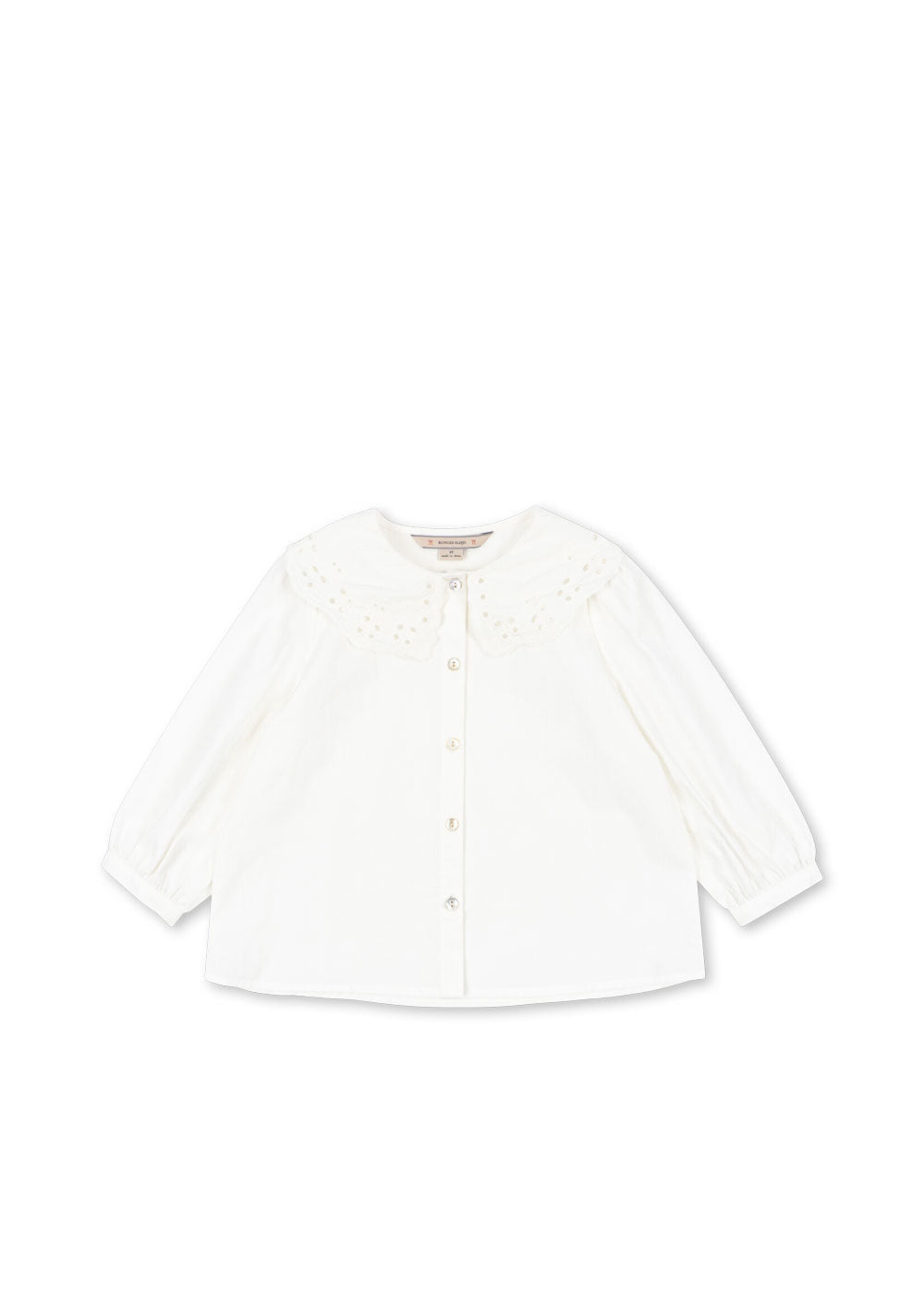 Konges Slojd Rilo collar shirt optic white - Konges Slojd