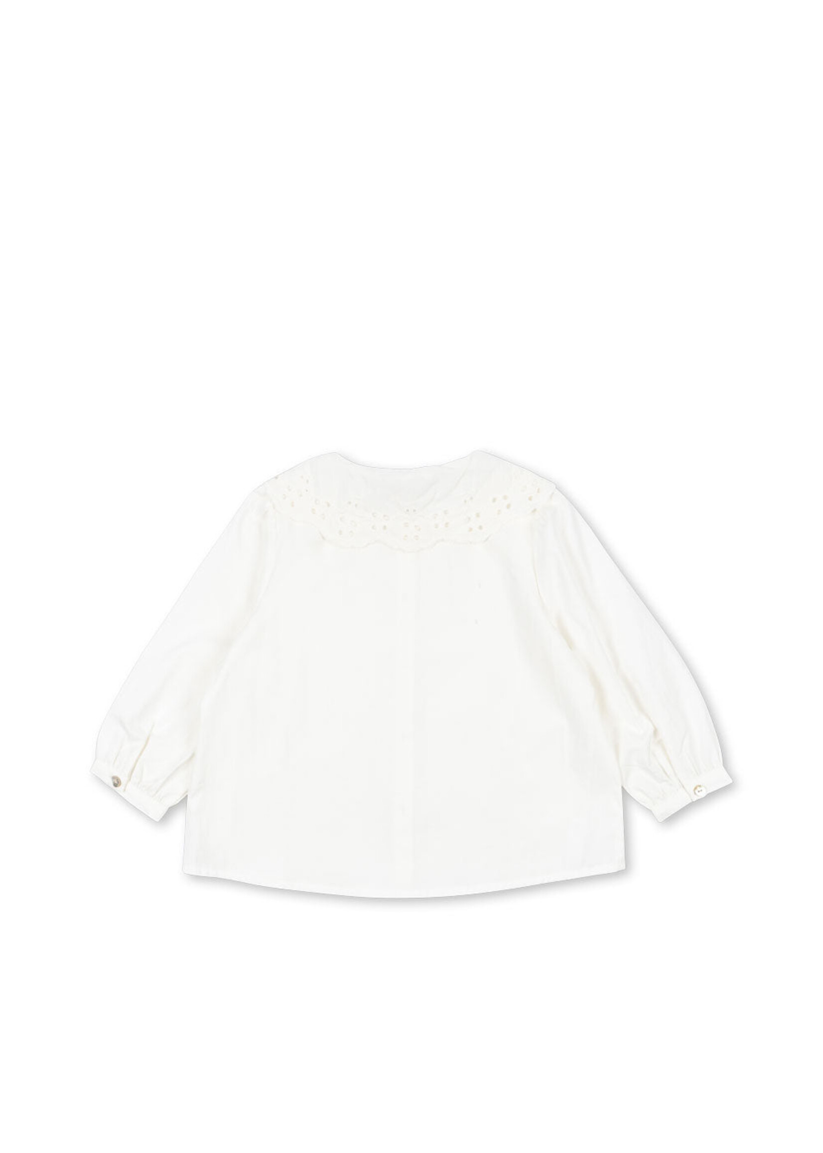 Konges Slojd Rilo collar shirt optic white - Konges Slojd