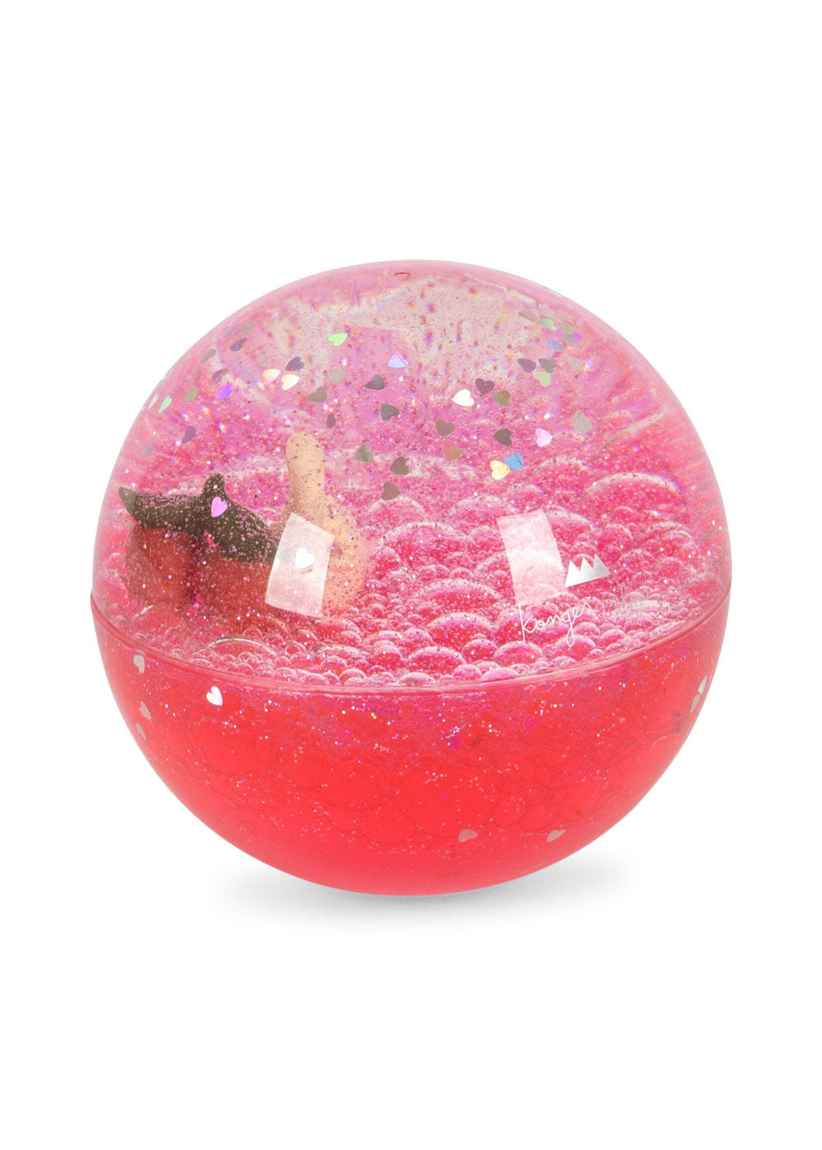 Konges Slojd Glitter water ball Cherry - Konges Slojd
