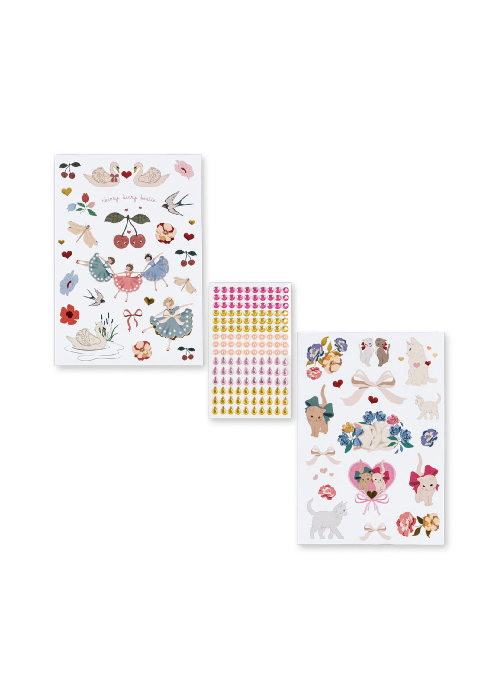 Konges Slojd Creative art caddy Glitter Rose - Konges Slojd