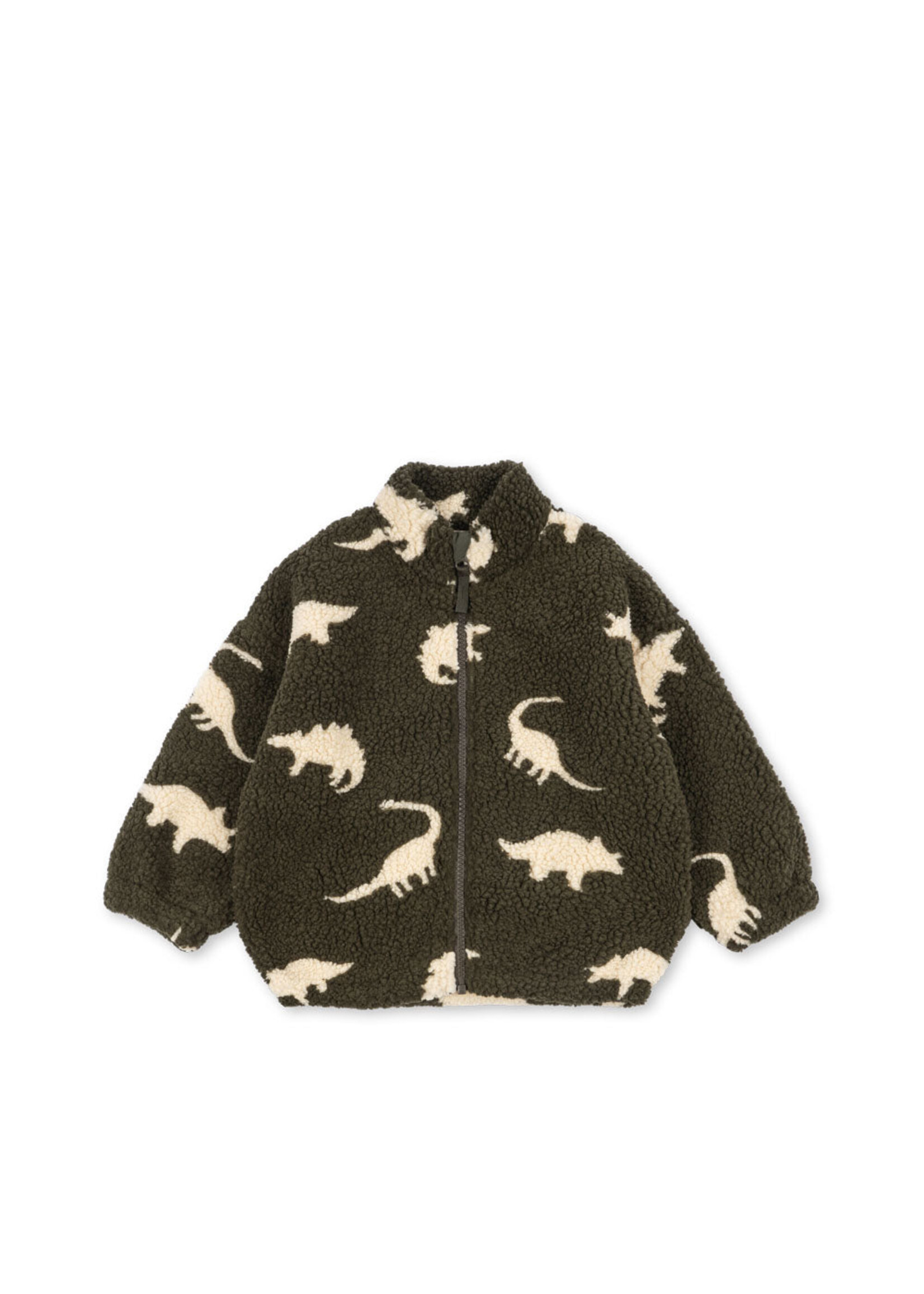 Konges Slojd Jody teddy jacket Dino Silhouette - Konges Slojd
