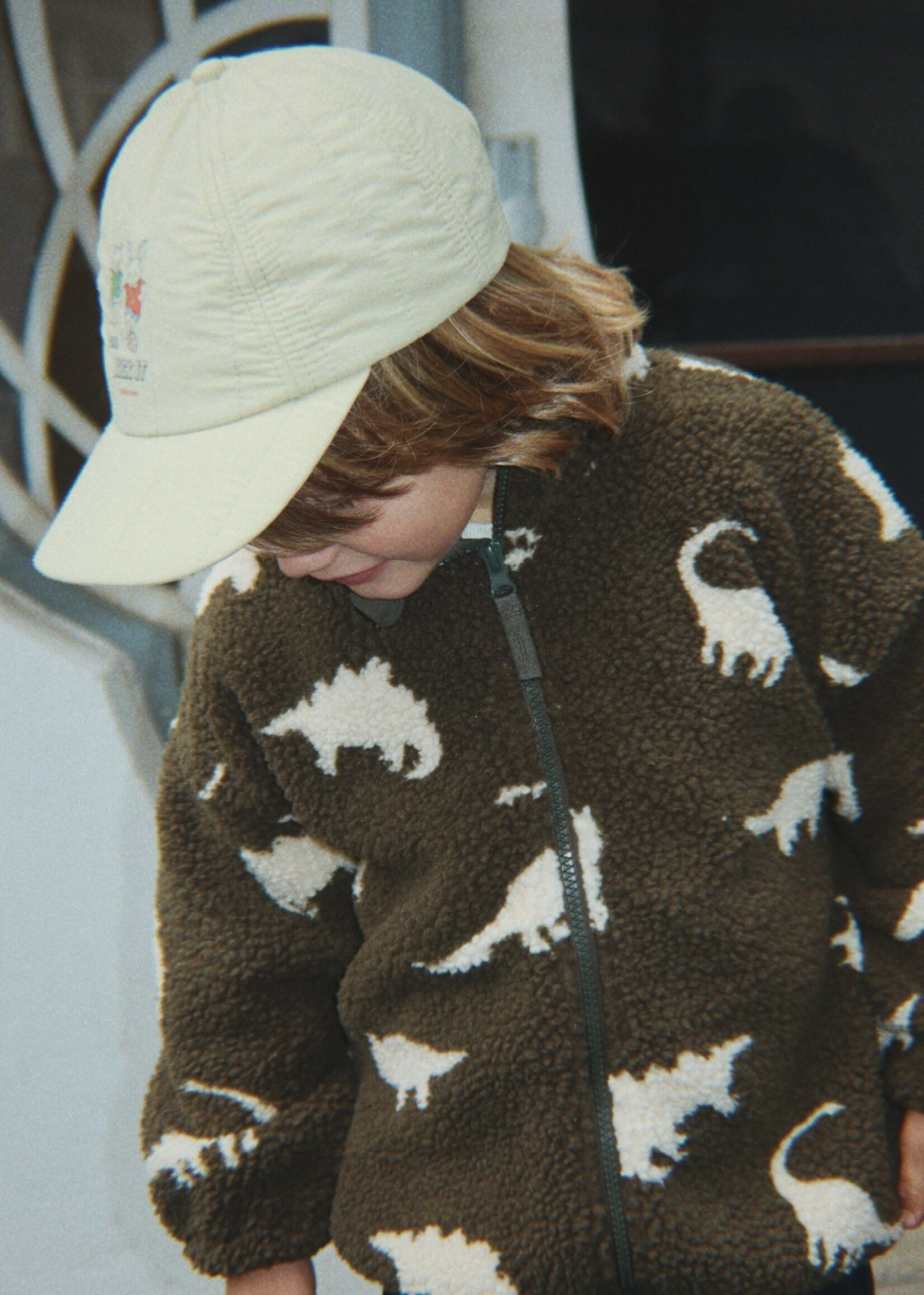 Konges Slojd Jody teddy jacket Dino Silhouette - Konges Slojd