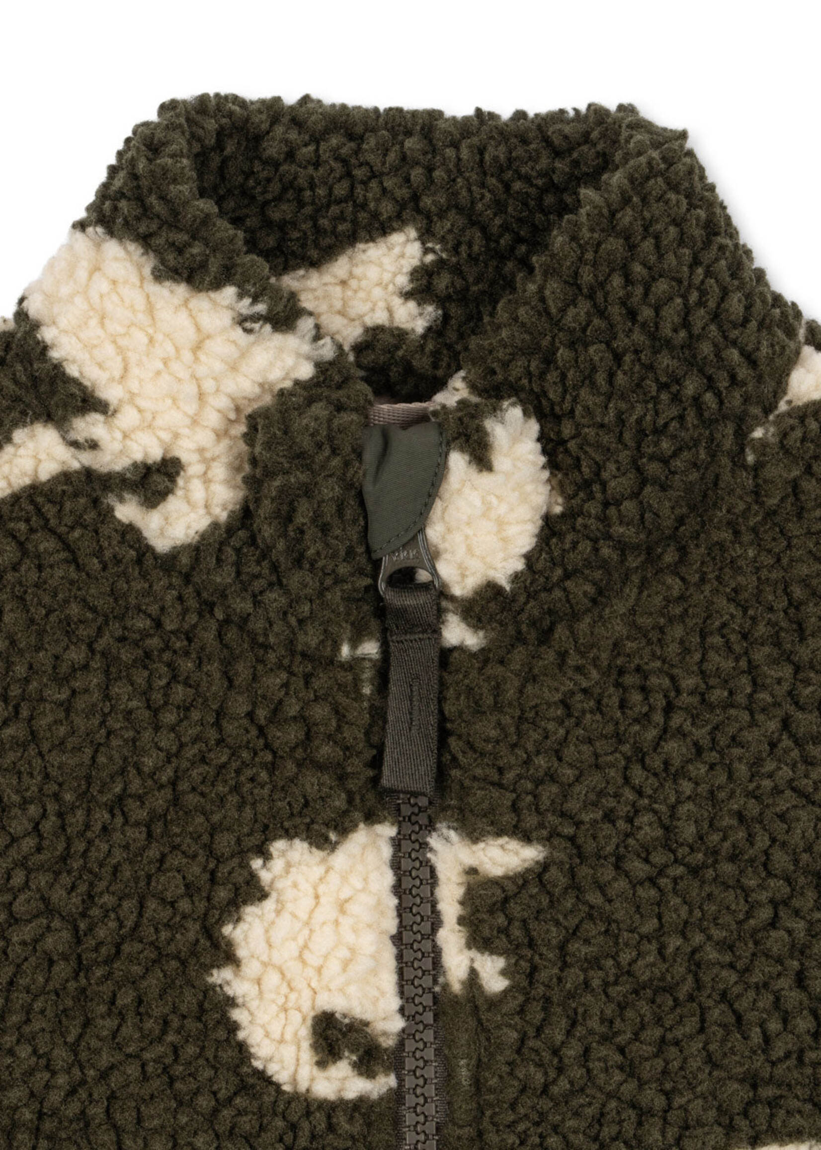Konges Slojd Jody teddy jacket Dino Silhouette - Konges Slojd