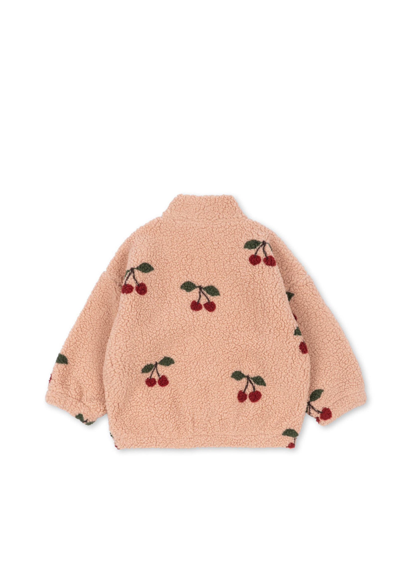 Konges Slojd Jody teddy jacket Ma grande cerise blush - Konges Slojd