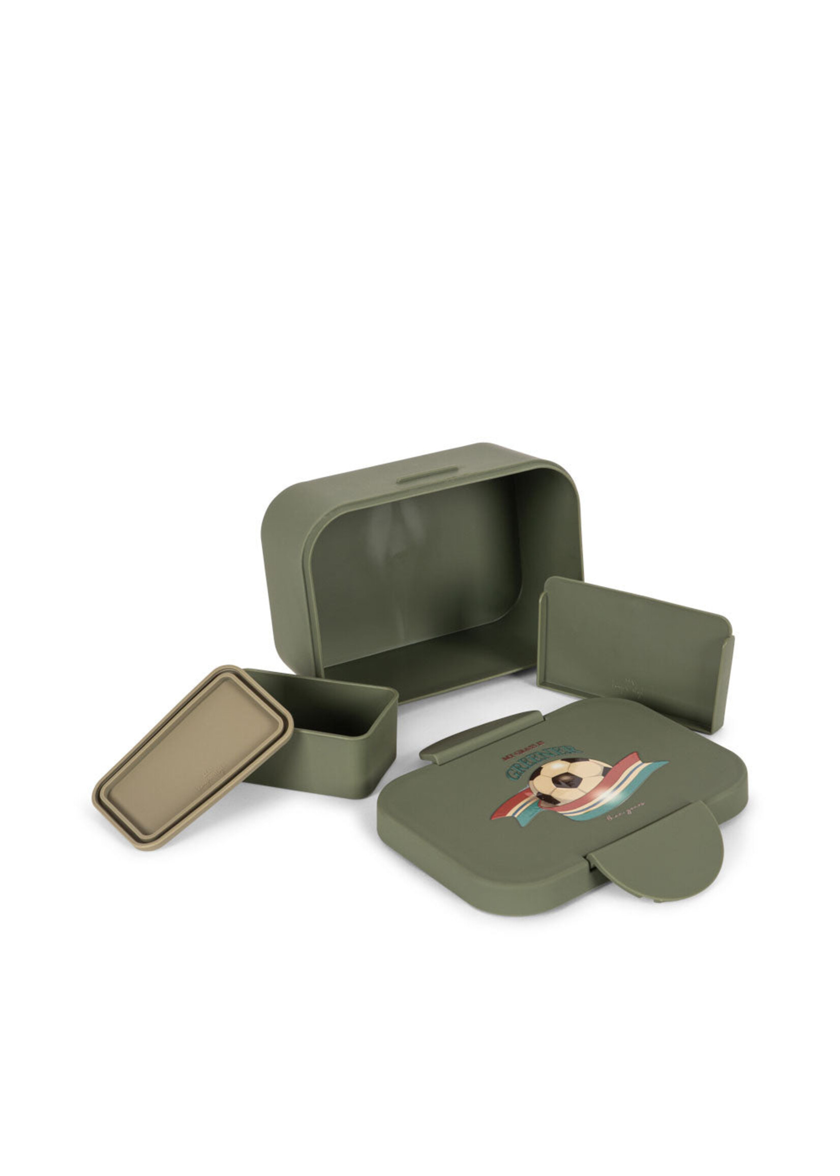 Konges Slojd Lunchbox Green Kick it - Konges Slojd