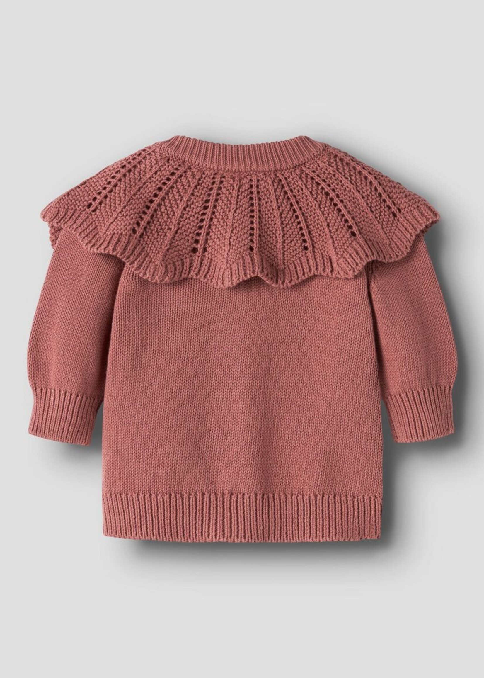 Lil Atelier Noda ls knit | withered rose - Lil Atelier