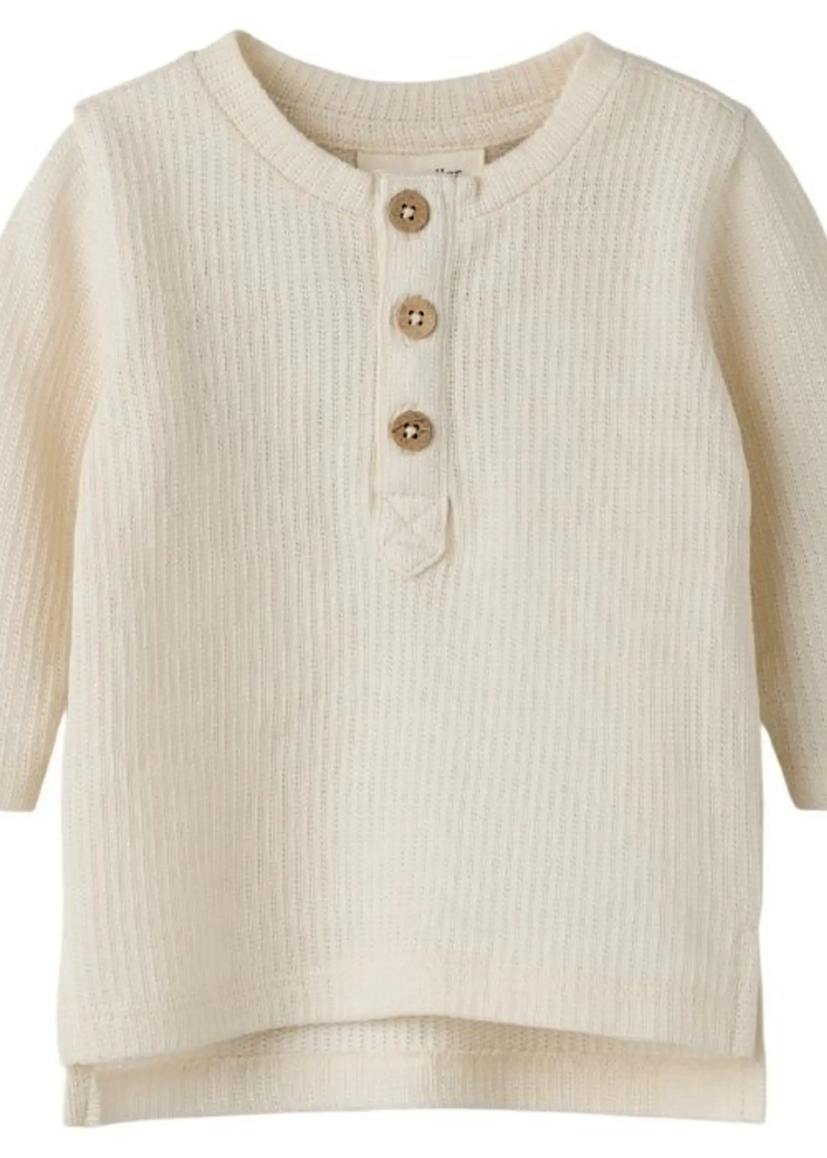 Lil Atelier Nort ls loose top /Turtledove - Lil atelier