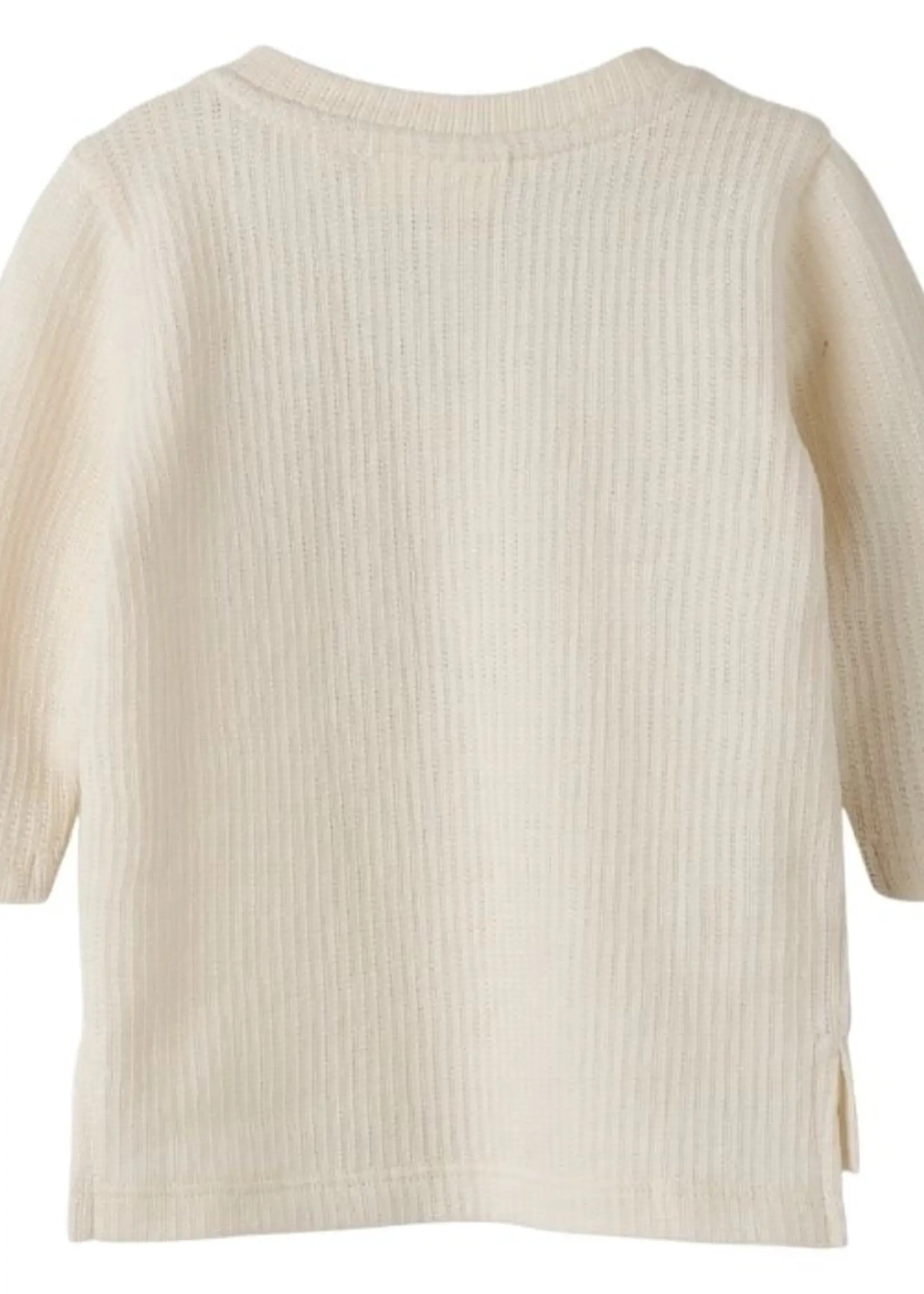 Lil Atelier Nort ls loose top /Turtledove - Lil atelier