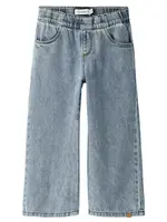 Lil Atelier Karole sim wide jeans -  Medium blue denim /Lil Atelier