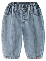 Lil Atelier Karole wide jeans | Medium blue denim - Lil Atelier