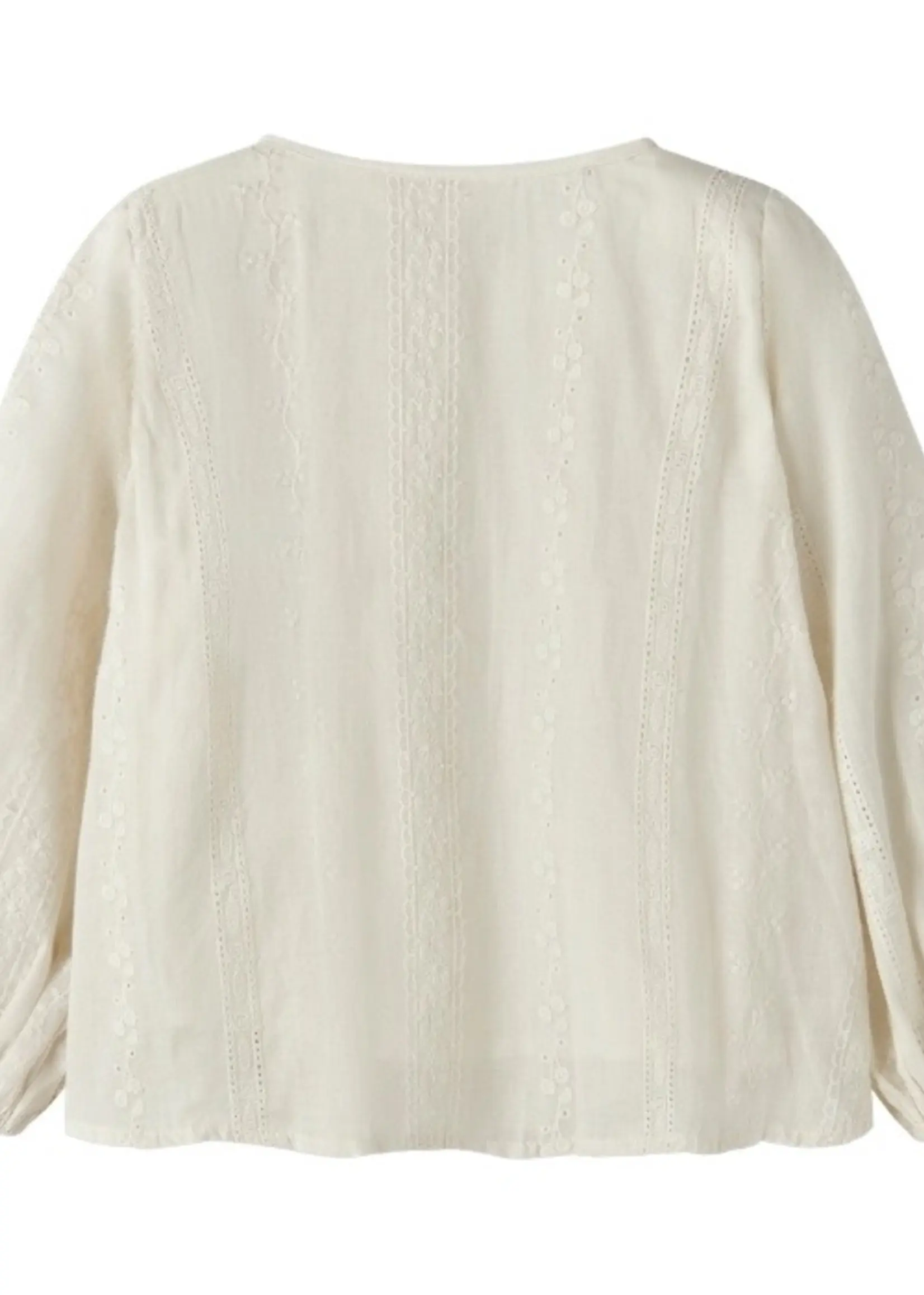 Lil Atelier Loba ls loose shirt Turtledove - Lil Atelier