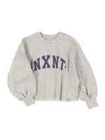 Nixnut Split sweater Grey - Nixnut