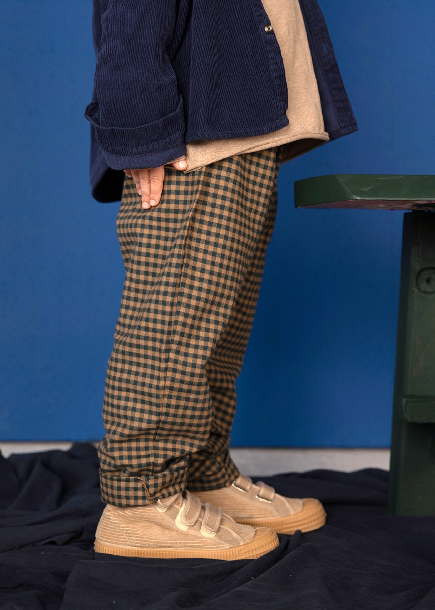 Nixnut Stic pants Moss Checekered- Nixnut