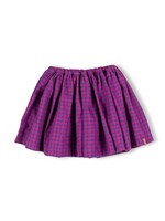 Nixnut Tos skirt Blueberry checkered - Nixnut