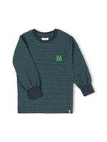 Nixnut Rim longsleeve Moss stripe - Nixnut