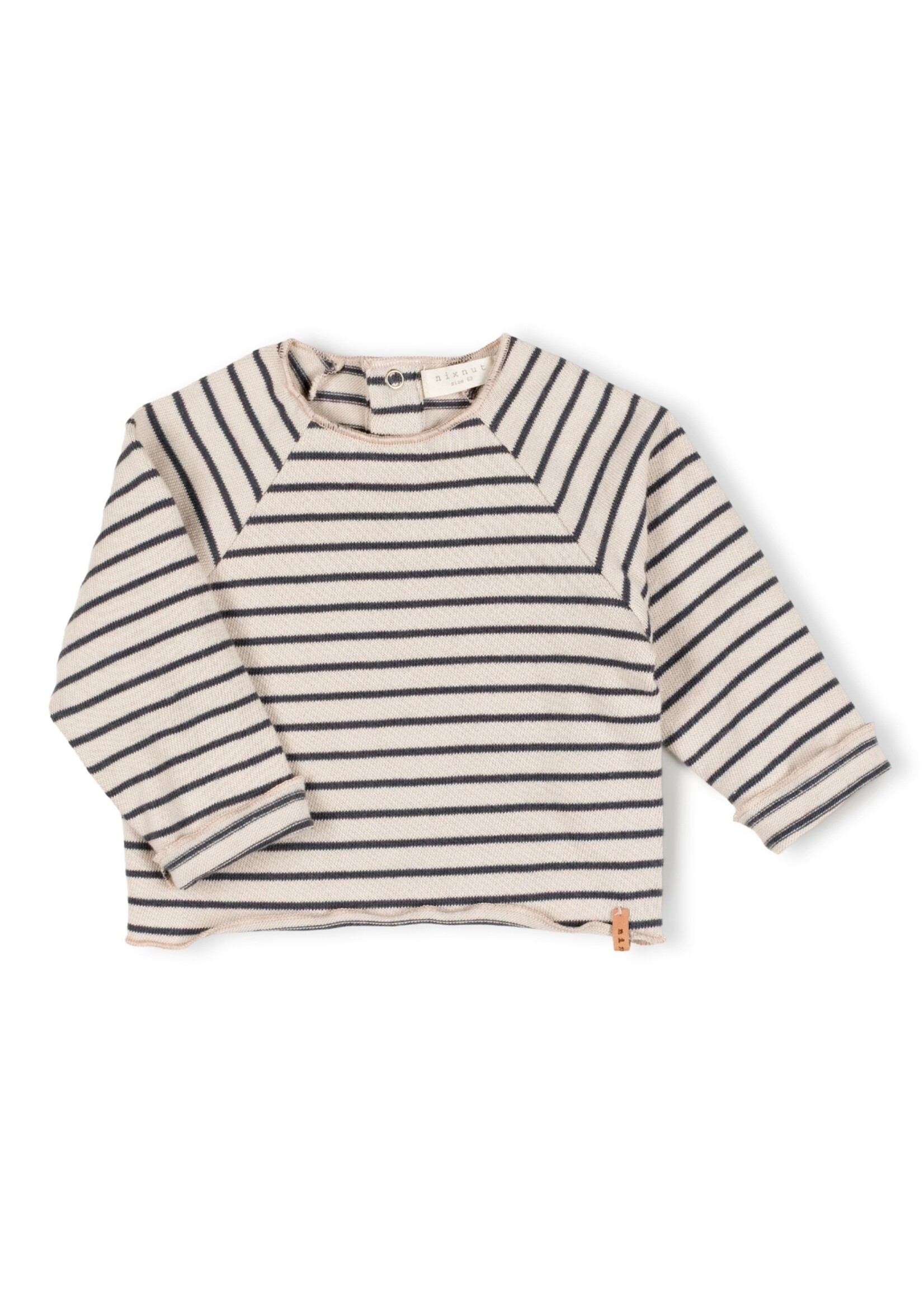 Nixnut Sim knit whale stripe - Nixnut