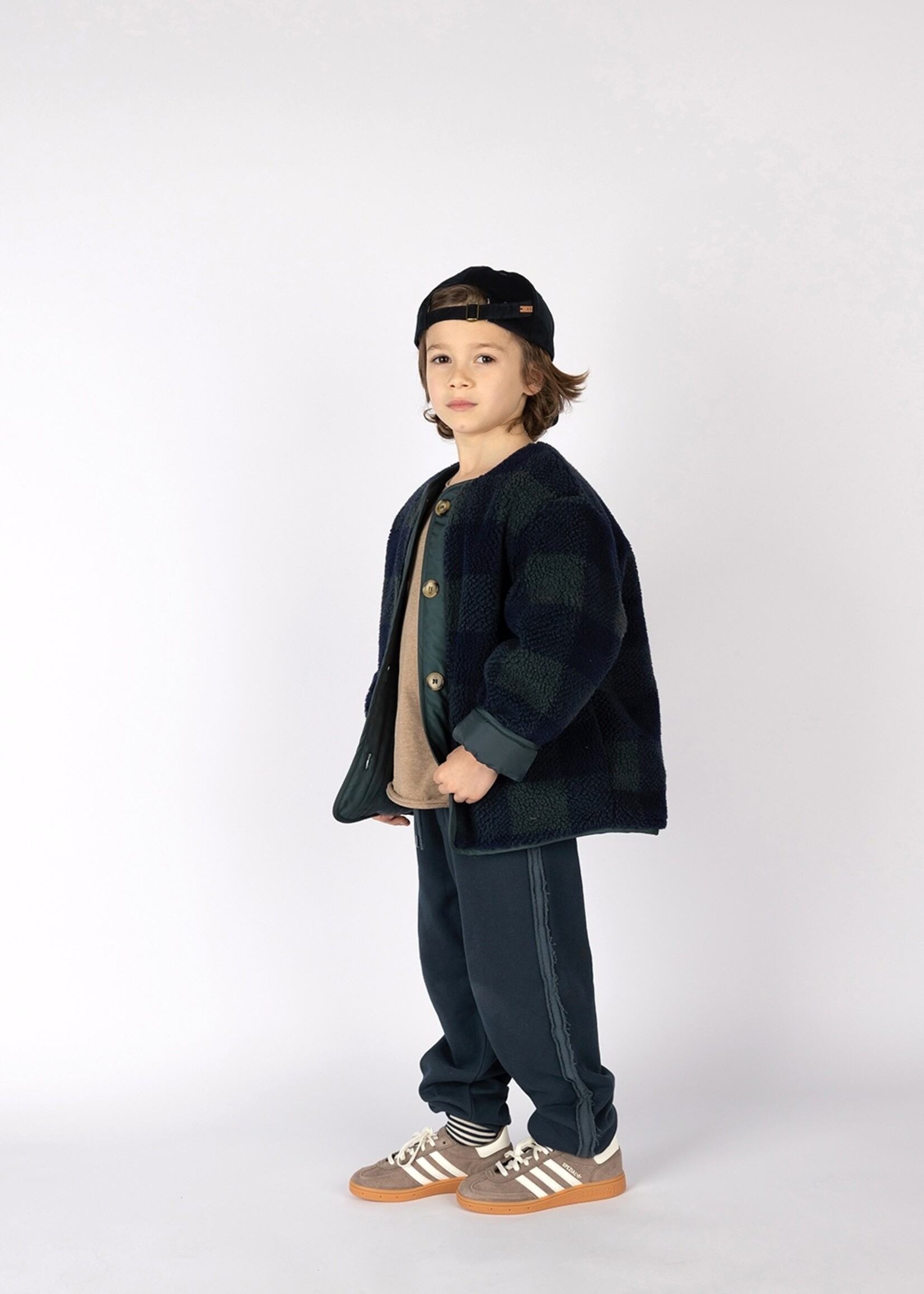 Nixnut Check jacket Moss - Nixnut