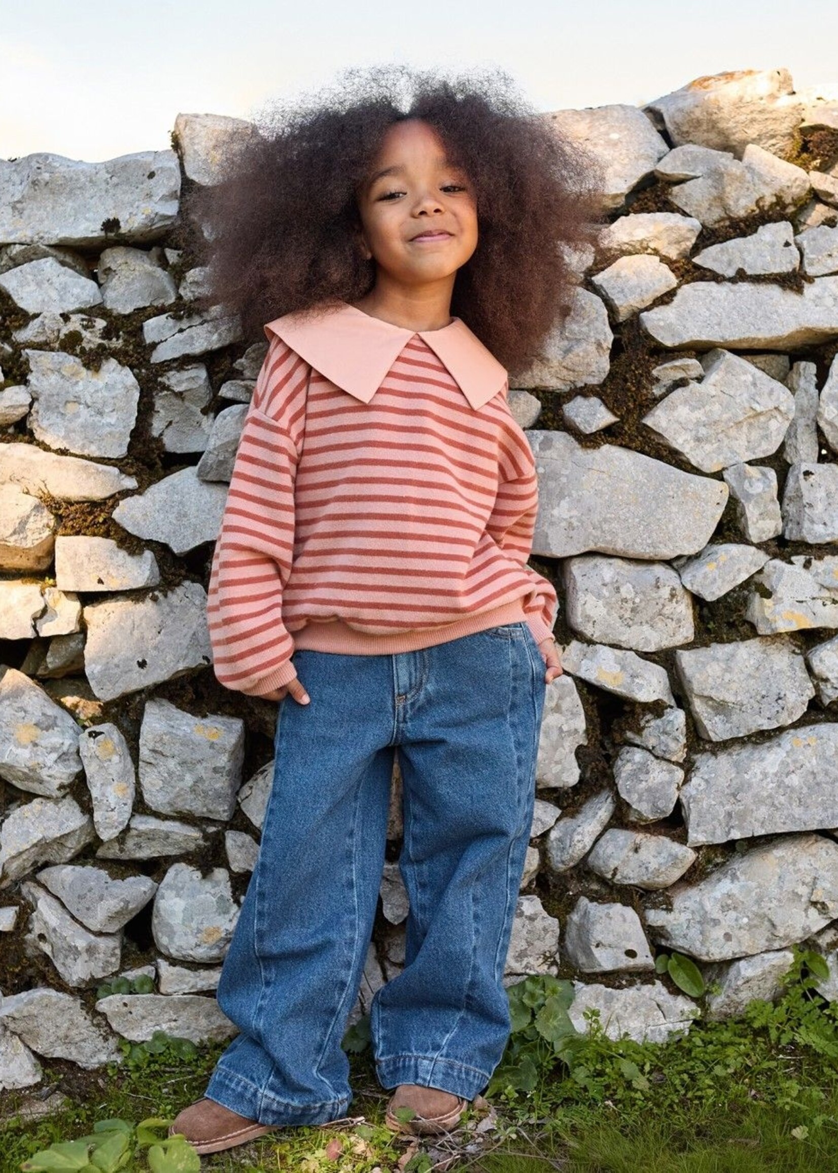 Play Up Denim trousers Blue denim Girls - Play Up