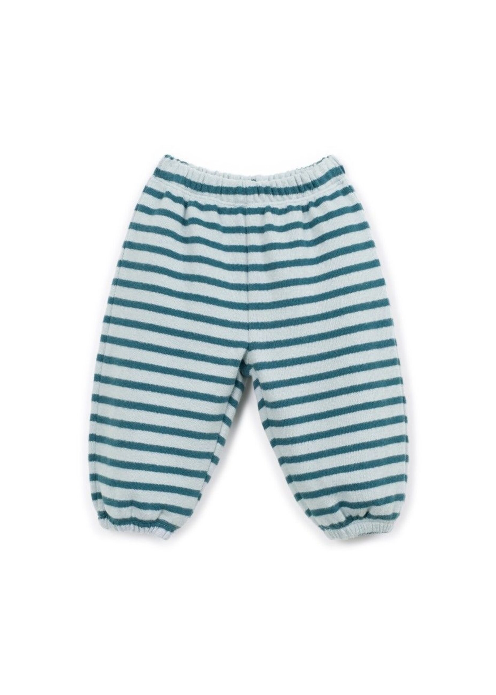 Play Up Striped Jersey trousers Cyanotype - Play Up