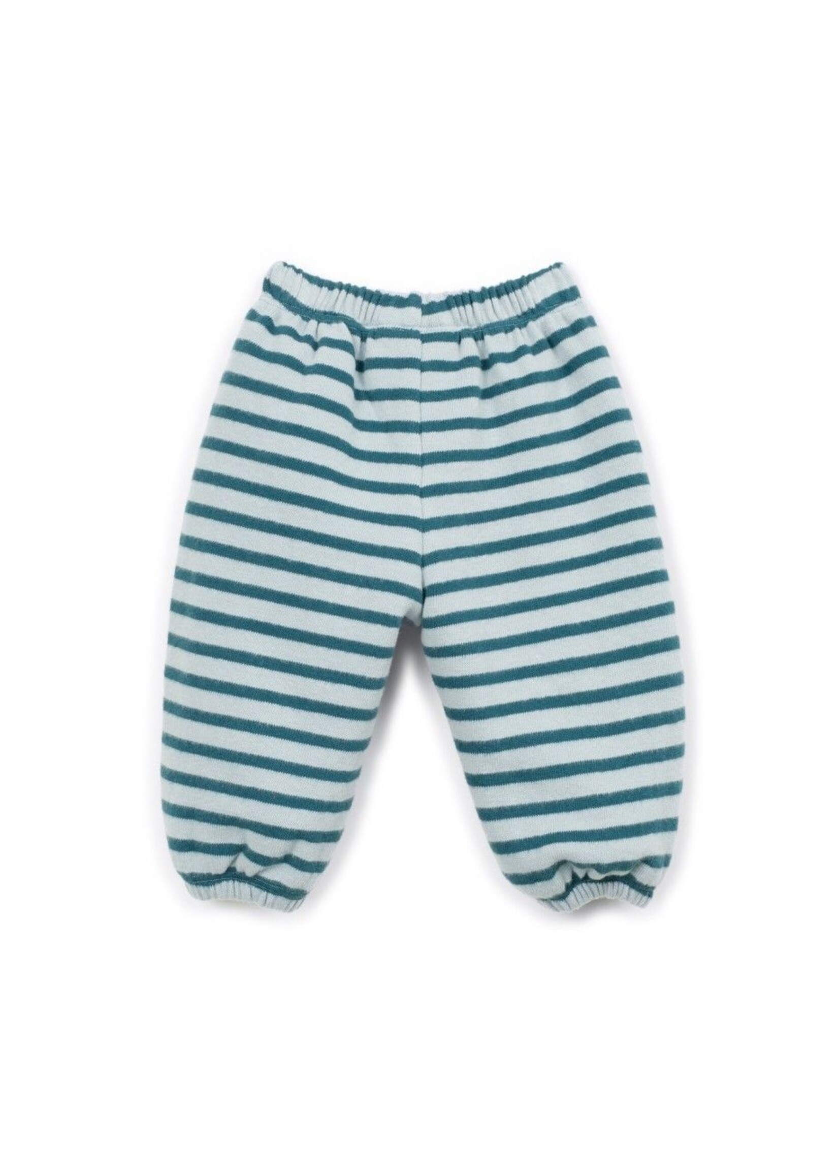 Play Up Striped Jersey trousers Cyanotype - Play Up