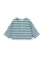 Play Up Striped jersey sweater Cyanotype - Play Up