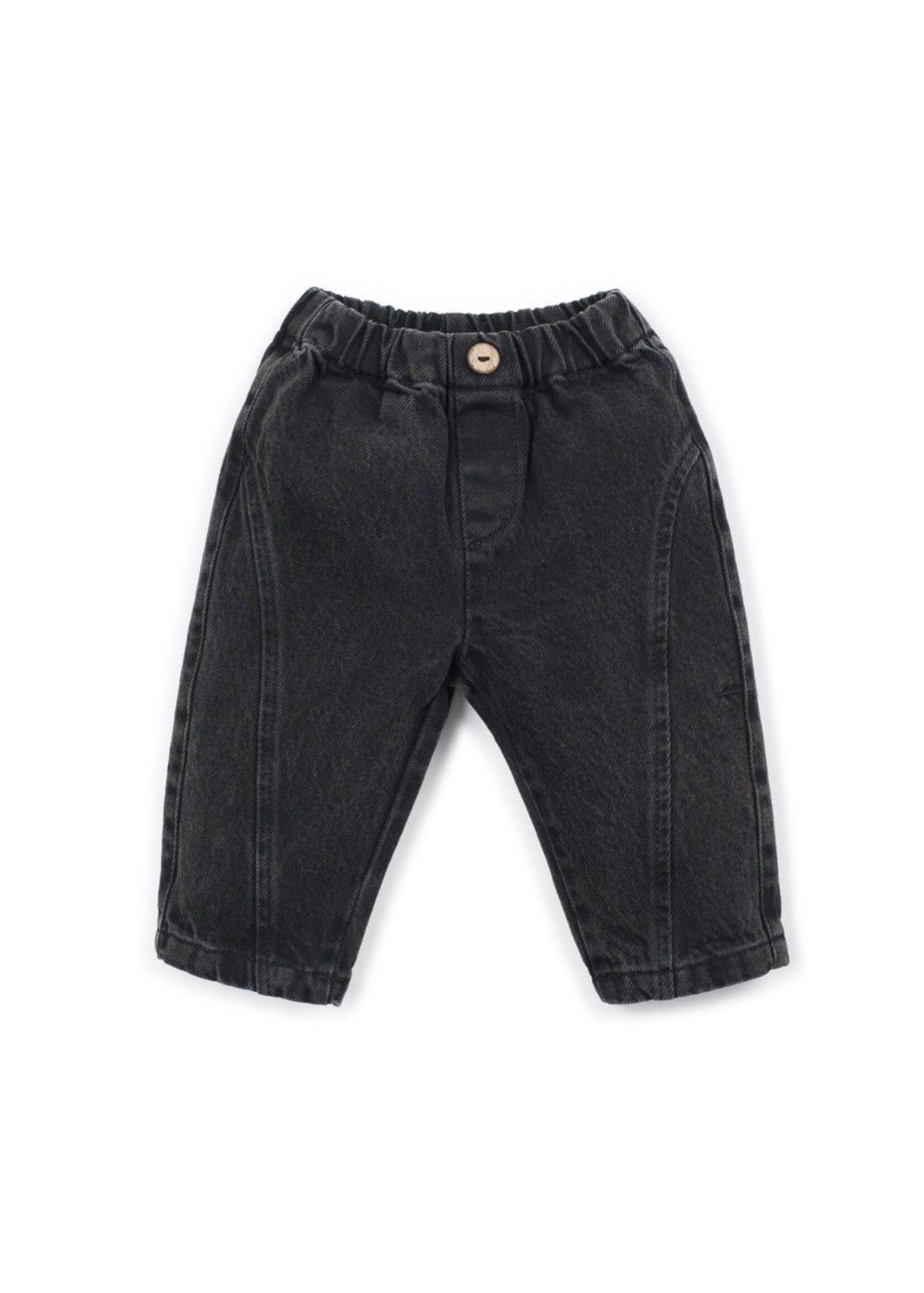 Play Up Denim trousers Black denim -Play Up
