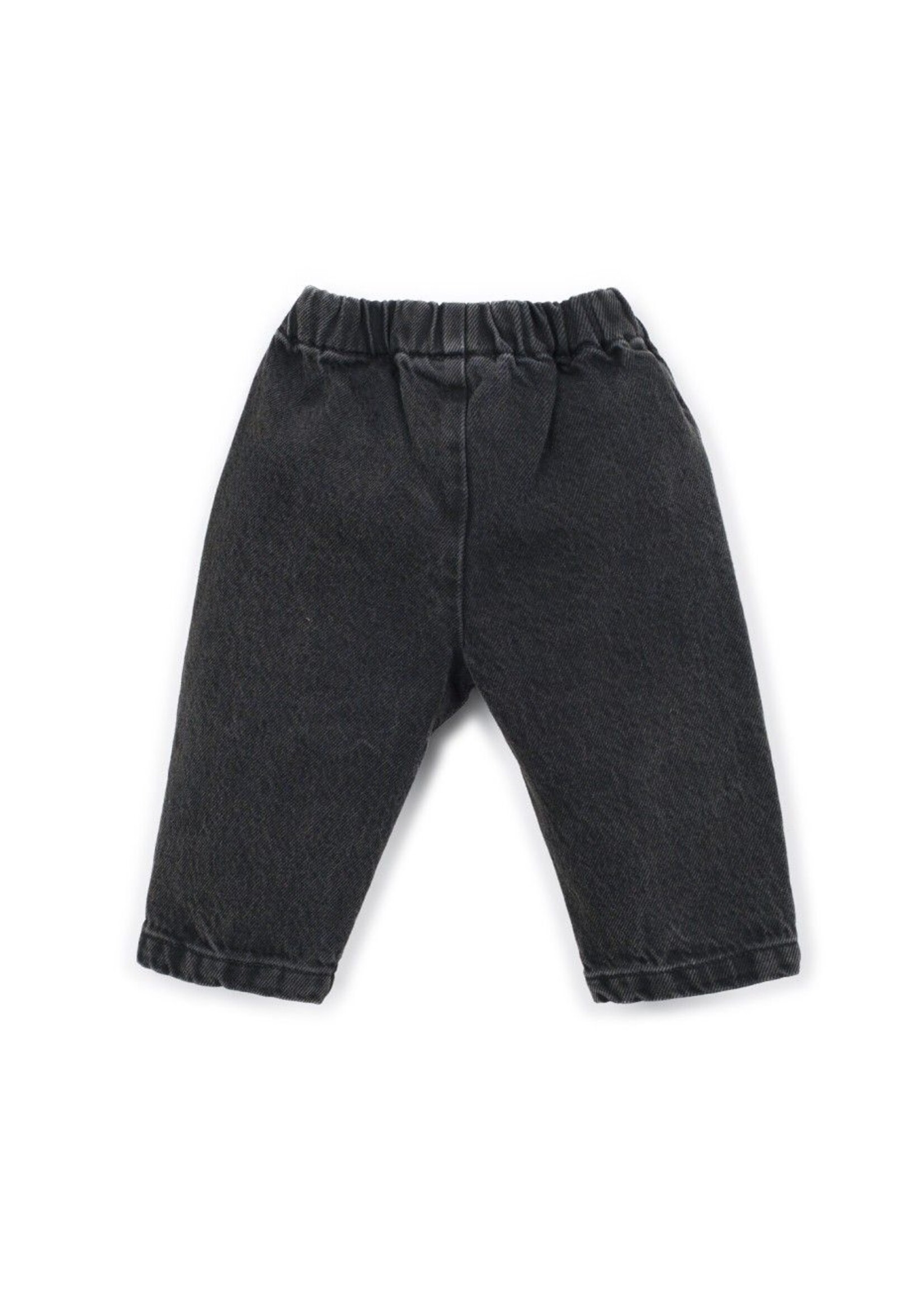 Play Up Denim trousers Black denim -Play Up