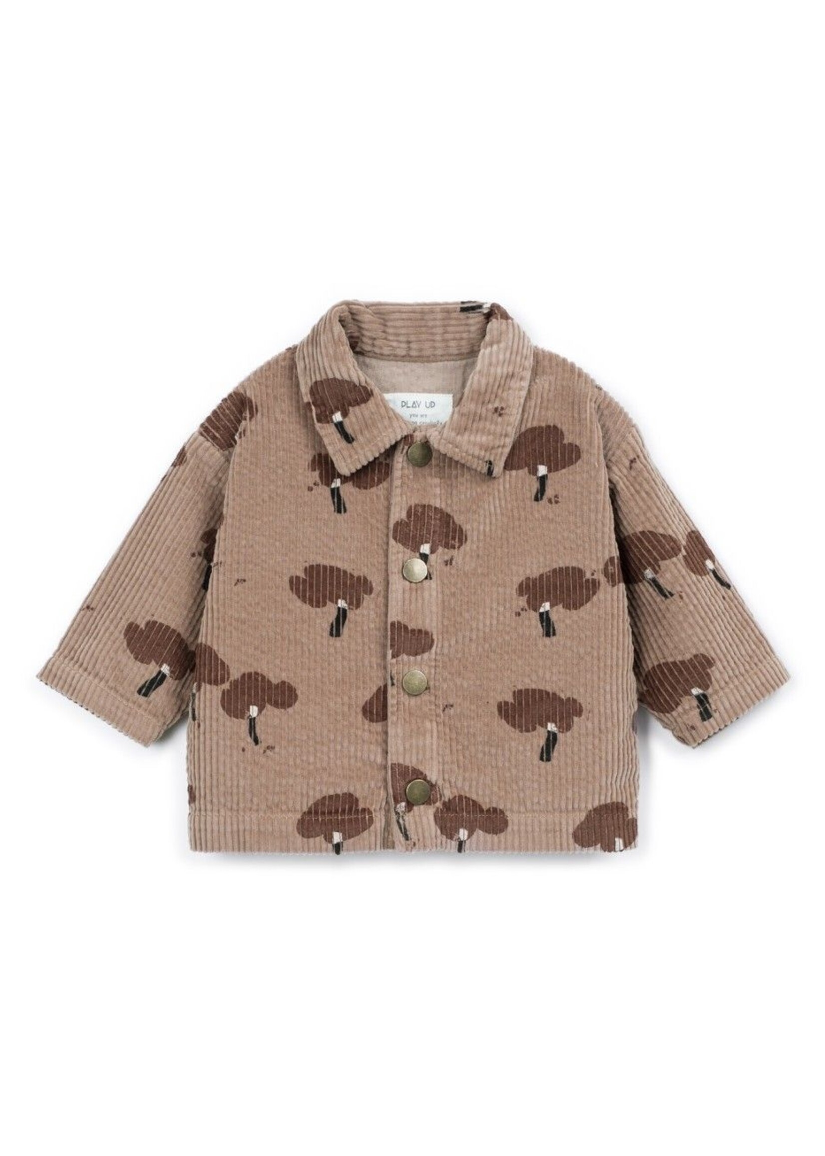 Play Up Printed corduroy shirt Drawing -Play Up