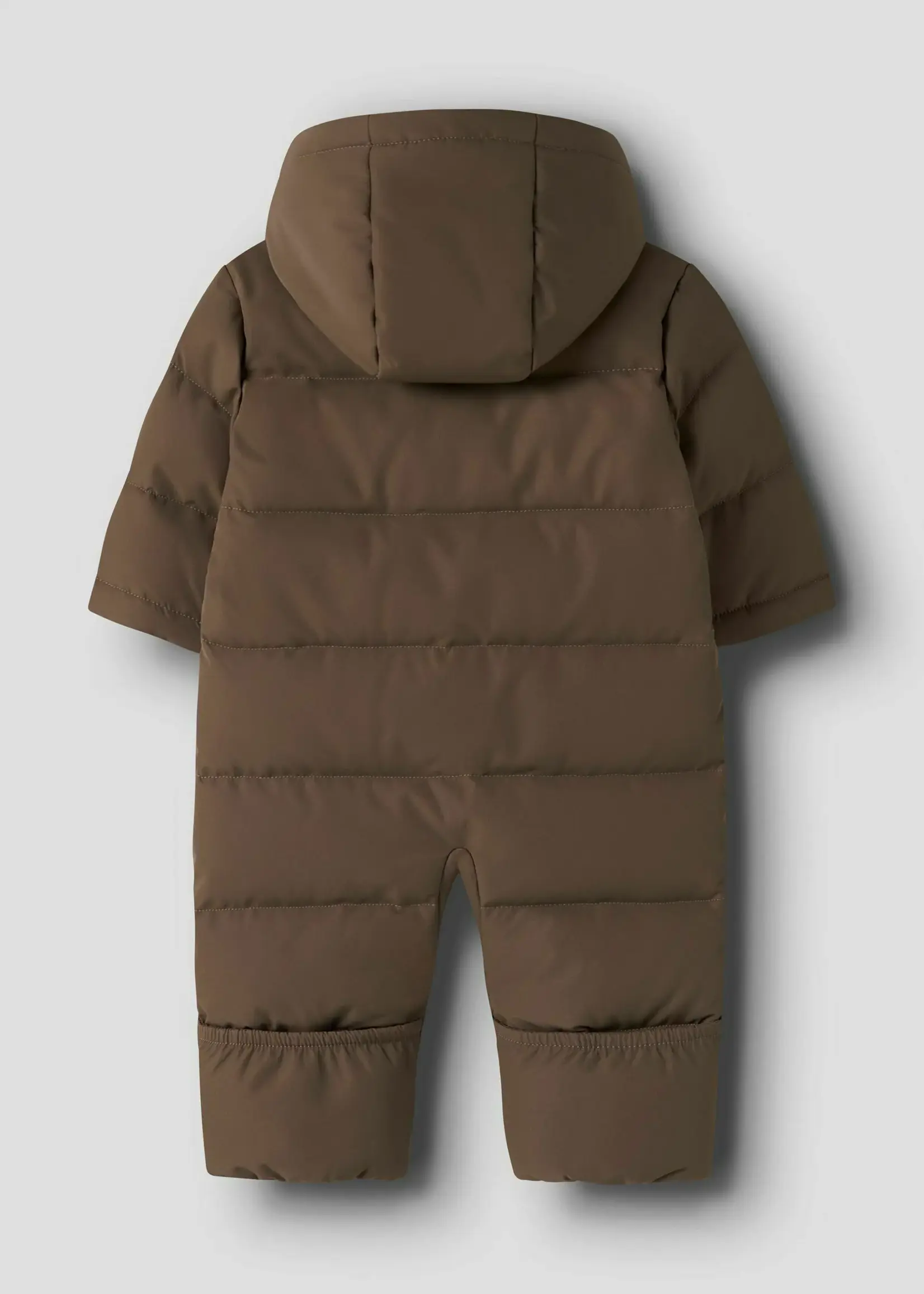Lil Atelier Lamedow puffer snowsuit Dark Earth - Lil Atelier