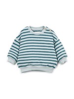 Play Up Striped jersey sweater Cyanotype - Play up